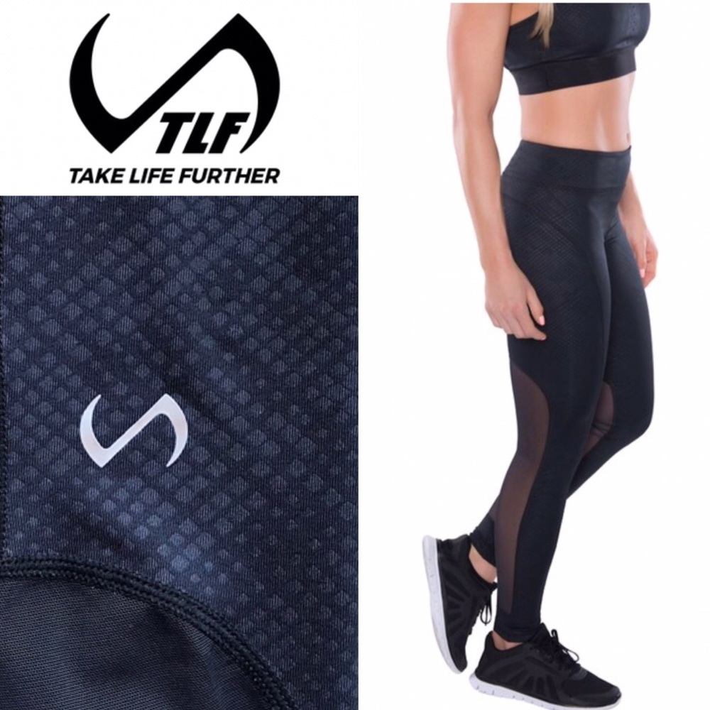 TLF Breaking Point Embossed Print Gizmo Legging